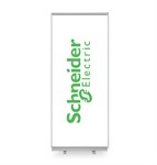 Retractable Banner - Schneider logo